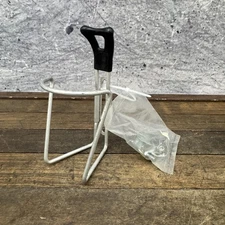 Vintage REG Italy Alloy Bicycle Water Bottle Cage NOS Frame Clamp Alloy Road