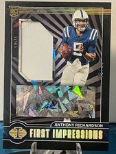 2023 Panini Illusions Football Anthony Richardson First Impressions RPA /50