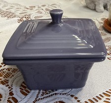 New Fiesta Ware Color LAVENDER COVERED BOX New With Tag