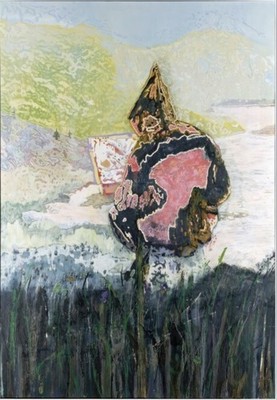 Peter Doig, Mountain View großes Poster ungerahmt 
