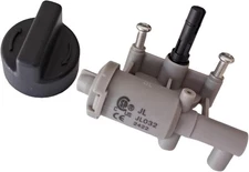 Aupoko 2 Pin Rotary Piezo Igniter & Knob, Replacement for Select Ducane Gas... 