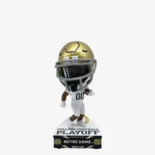 Notre Dame Fighting Irish CFP Inaugural Playoff Mini Bighead Bobblehead College