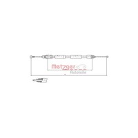Metzger Seilzug, Feststellbremse 11.6808 FüR Opel Renault General Motors