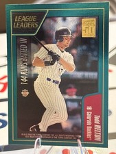 2001 Topps League Leaders Todd Helton Edgar Martinez #393! 2 Card Minimum!