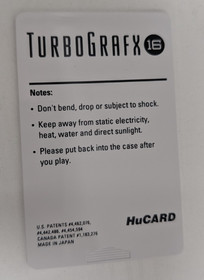 Somer Assault TurboGrafx 16-Bit Shooting Game Complete In Box HuCard Authentic