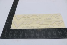Wn81bwaab New Oem 2004-2005 Dodge Viper Srt-10 Hood Decals Mamba Pair Set Wn81bwaab New Oem 2004-2005 Dodge Viper Srt-10 Hood Decals Mamba Pair Set