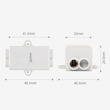 T-Type Terminal Block For Electrical Installations Safer Wiring Copper Conductor
