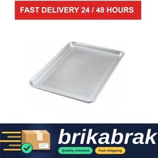 Winco 18 x 26 Commercial Aluminum Sheet Pan Full Size Perforated Baking Sheet