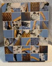 Vintage Springbok Puzzle Here Kitty Kitty PZL3401 500 Pcs 18” X 23.5” INCOMPLETE