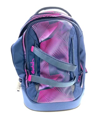 Satch Schulrucksack Mädchen Lila Pink Dunkelblau