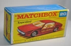 LESNEY MATCHBOX SUPERFAST - GENUINE / ORIGINAL BOX ONLY - LAMBORGHINI MARZAL #20