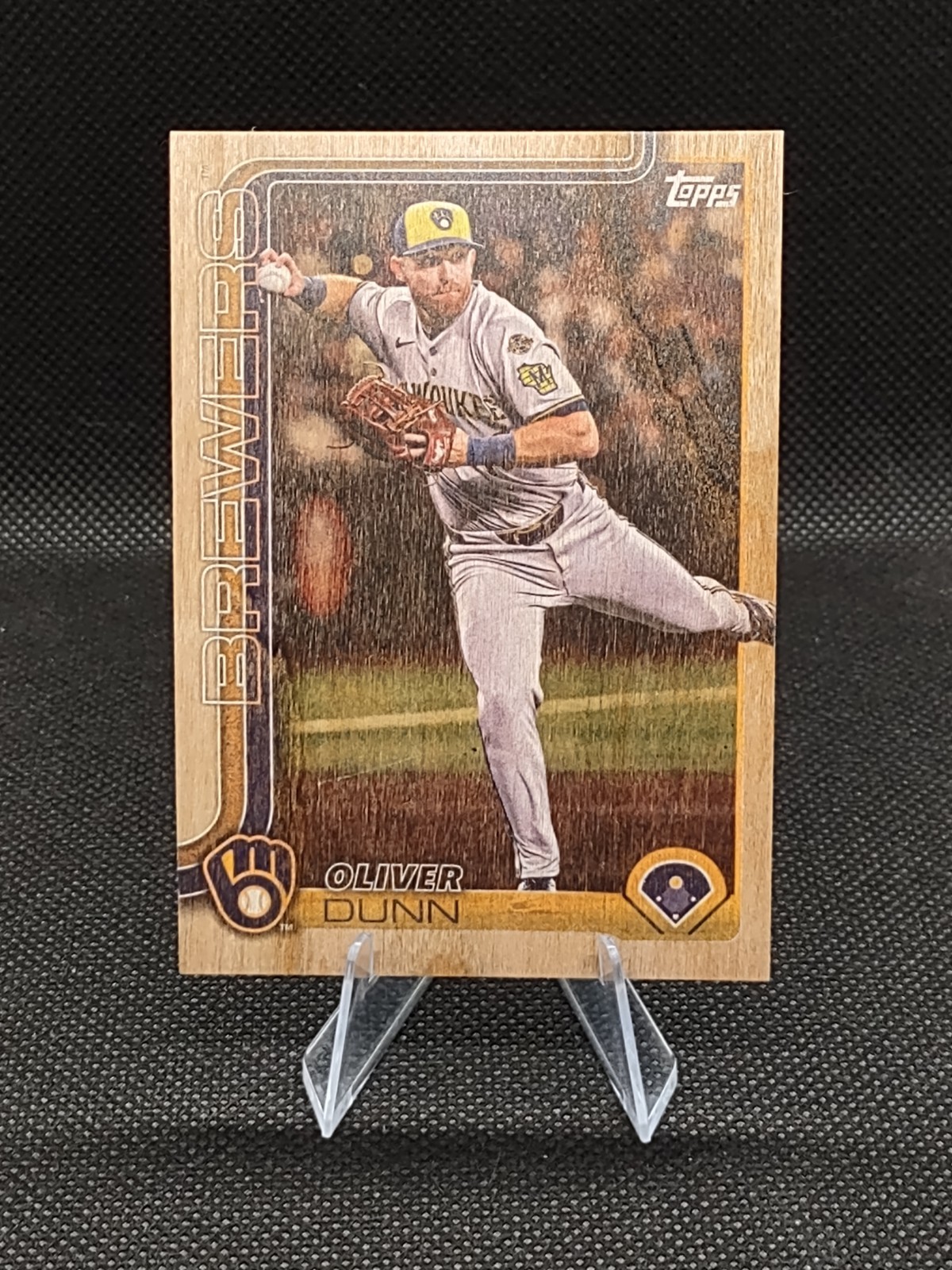 2025 Topps Oliver Dunn Wood 18/25 #US169