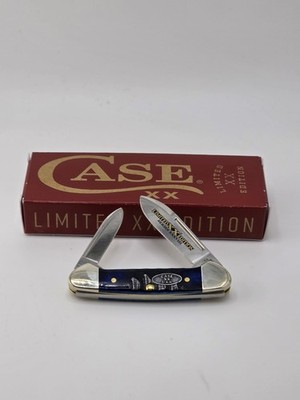 CASE XX #53982 LIMITED XX EDITION XXXVIII OCEAN BLUE GATOR JIG BABY BUTTERBEAN