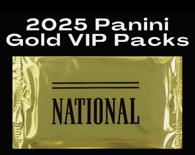 2025 Panini The National VIP Multi Sport Factory Sealed Gold Pack LA
