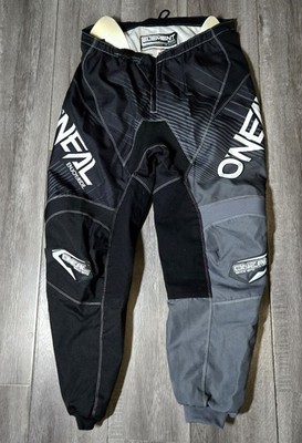 O Neal Element Series Motocross Motorcycle Pants Gray Black Size 40