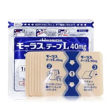 5 Packs x 7's Patches Hisamitsu Mohrus Tape L 40mg Muscle Pain Relief FREE SHIP