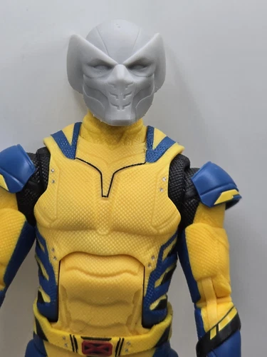 3d Print MUTANT MEN  ULTIMATE WOLVERINE HEAD#1 1:12 6" Classified Legend Scale