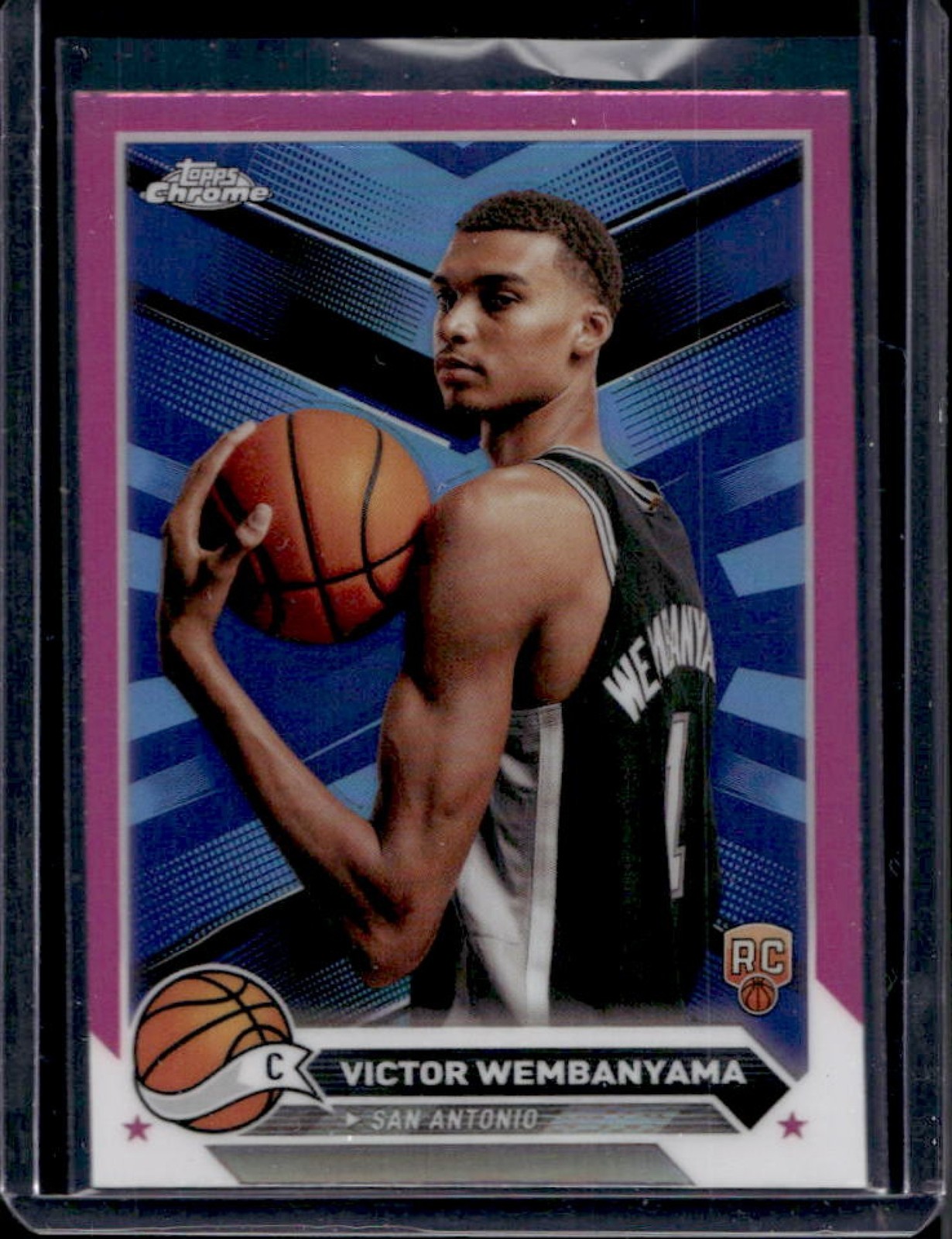 Victor Wembanyama 2023 Topps Chrome #1 Pink Refractor Price Guide