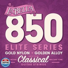 La Bella 850 Elite Gold Nylon Golden Alloy Classical Guitar String