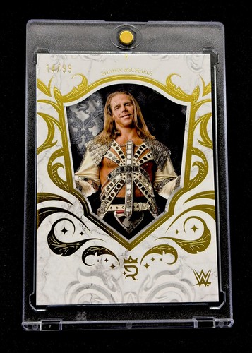 Shawn Michaels 2025 Topps Royalty WWE Renaissance Gold Parallel #91 /99 - Photo 5 sur 7
