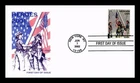 DR JIM STAMPS US COVER HEROES OF 2001 SEMIPOSTAL FDC SCOTT B2 ARTMASTER