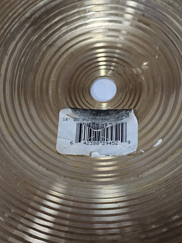 Zildjian ZHT Rock Crash 16 Inch Cymbal 40Cm Made In USA - Picture 6 of 6