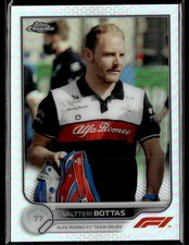 2022 Topps Chrome Formula 1 #58 Valtteri Bottas Refractor Racing Card 3002B