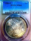 1900 O  MORGAN DOLLAR  PCGS CH BU +  ASSUME TONING PRISTINE FOR THE GRADE $.99