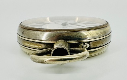 Antique Goliath Pocket Watch – Weir & Sons, Dublin – Working - Repair Required - Picture 9 of 13