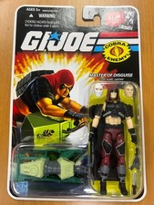 GI Joe 25th Anniversary Zartan Swamp Skier 2008 Sealed Disguise Heads Hasbro