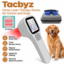 Handheld 2500mW Laser Therapy Device for Dog Wound Healing Joint and Muscle Pain