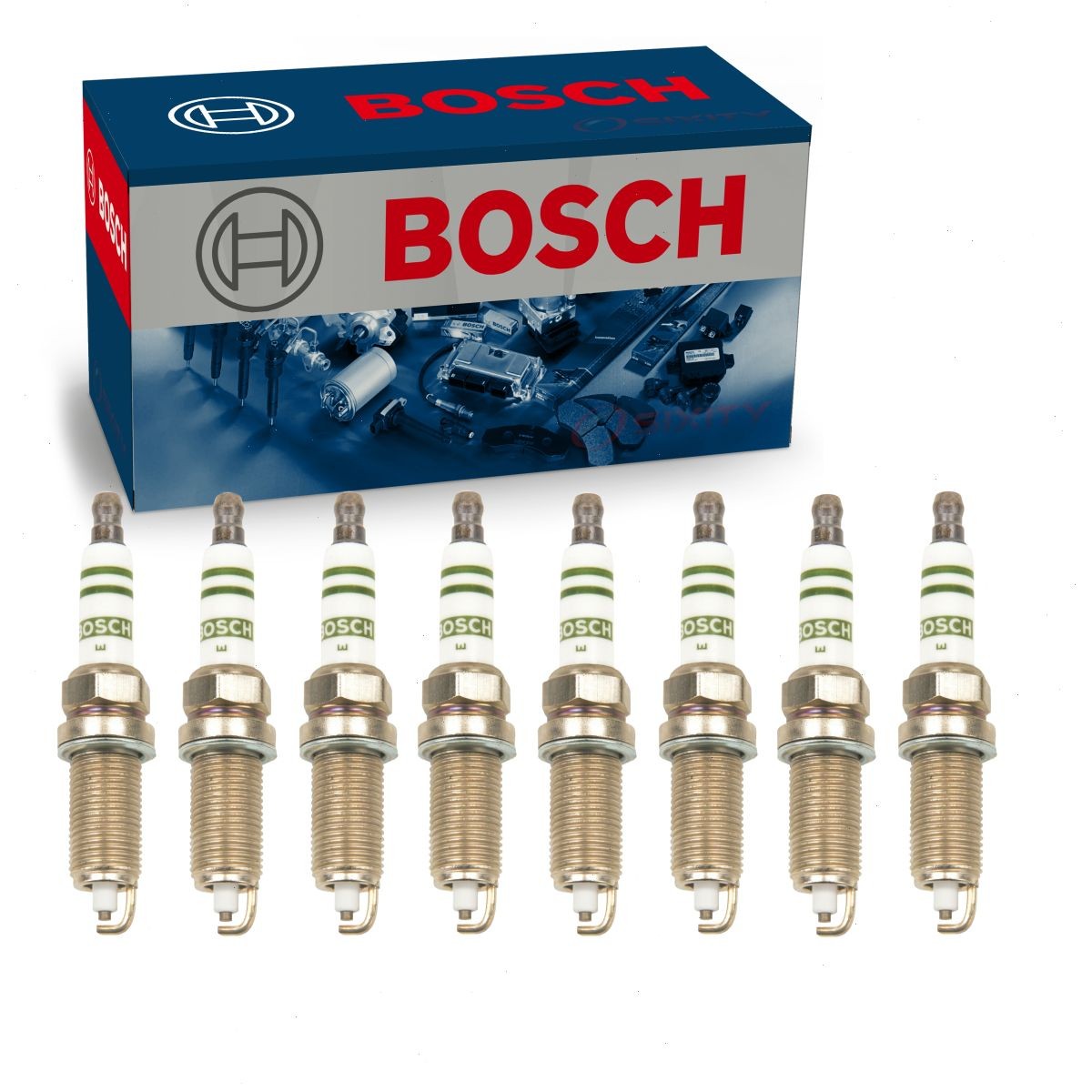 8 pc Bosch FR8TE2 Nickel Copper Spark Plugs for 92174 446 295DP Ignition qi