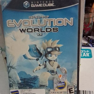 Ubisoft Evolution Worlds Nintendo GameCube Turn-Based RPG w/ Manual E NTSC-U/C