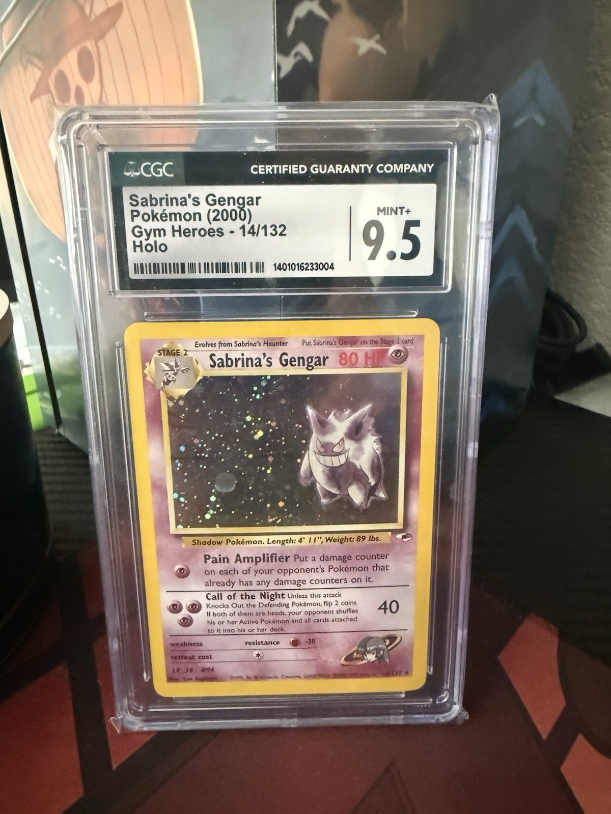 Sabrina's Gengar 2000 Gym Heroes #014/132 Unlimited Holo Price