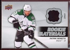 2014-15 Upper Deck Series 2 Rookie Materials Jersey RC Patrik Nemeth
