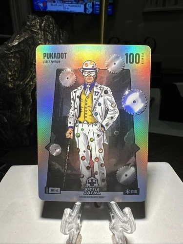 Bo Jackson Battle Arena Update Pukadot Silver Steel Battlefoil Puka Nacua SBF-45