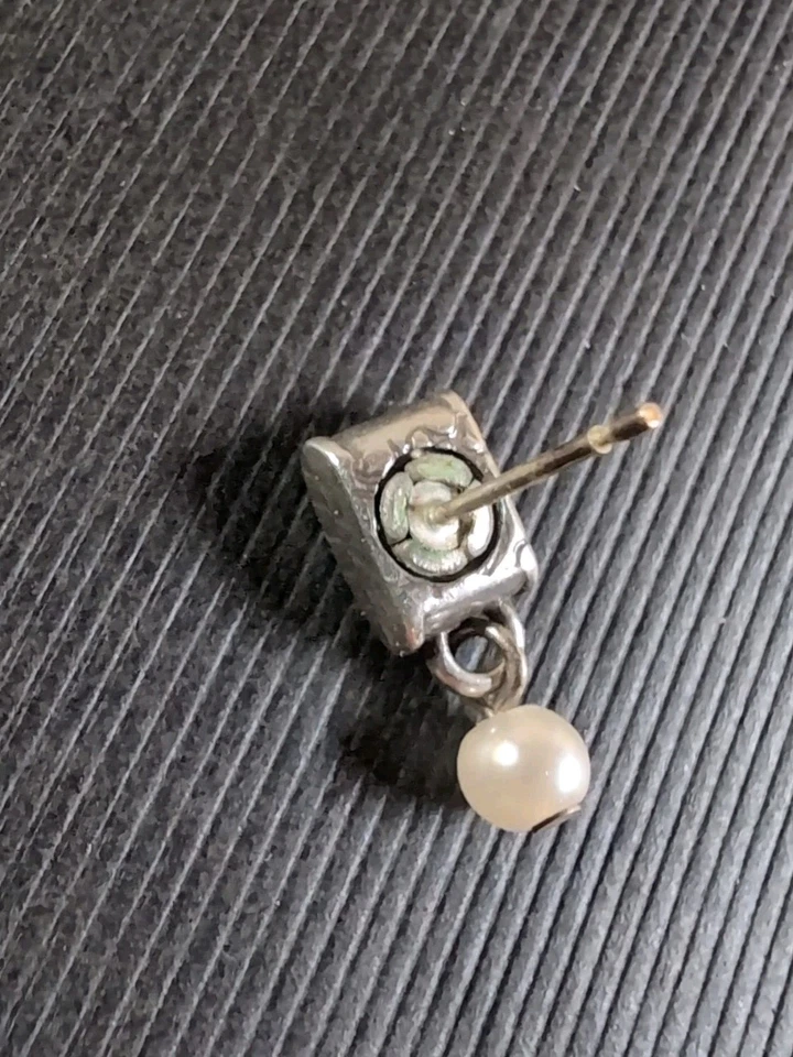 UNO Pendientes Brighton Lady Jane Perla Poste * Repuesto Foto 2 de 4