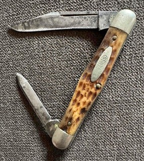 CUCHILLO ANTIGUO ANTIGUO VINTAGE CLAUSS FREEMONT OHIO SWELL CENTER COMO SE ENCUENTRA