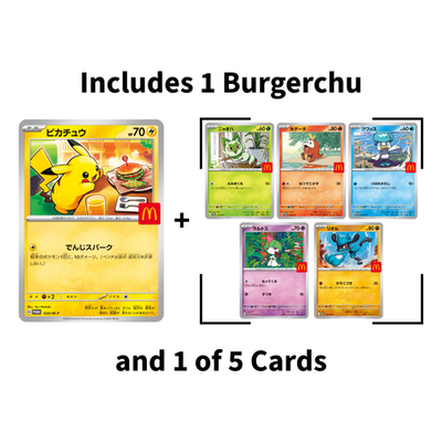 Pokémon TCG: McDonald's Japan Pikachu Promo Pack (2025) | eBay