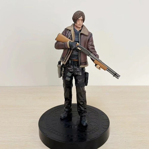 HOT GAME CHARACTER LEON SCOTT KENNEDY ACTION FIGURE 33CM RESIDENT EVIL MODEL TOY - Picture 2 of 10