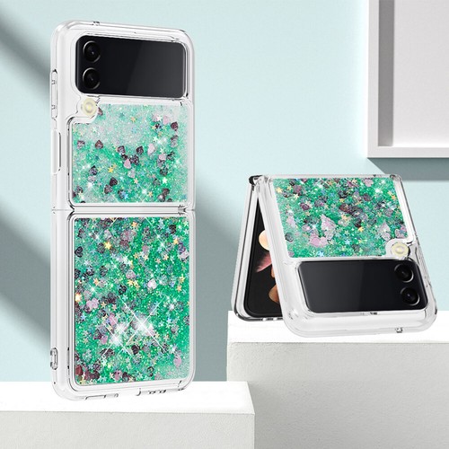 For Samsung Galaxy Z Flip 6 5 3/4 Shockproof Quicksand Hybrid TPU Glitter Case - Picture 38 of 67