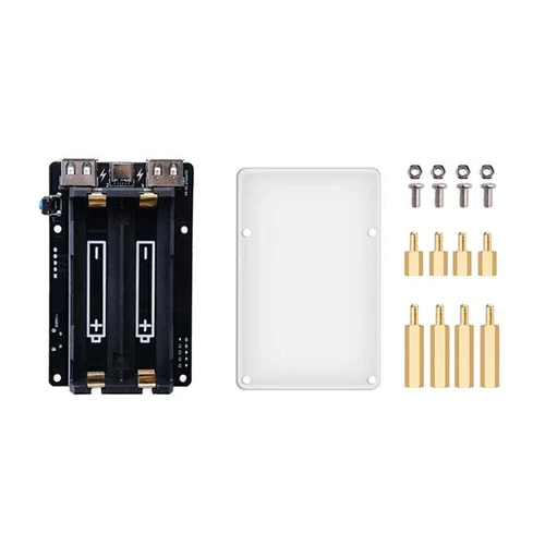 For Raspberry Pi 4B UPS RTC Uninterruptible Power Supply 18650 Battery Charger