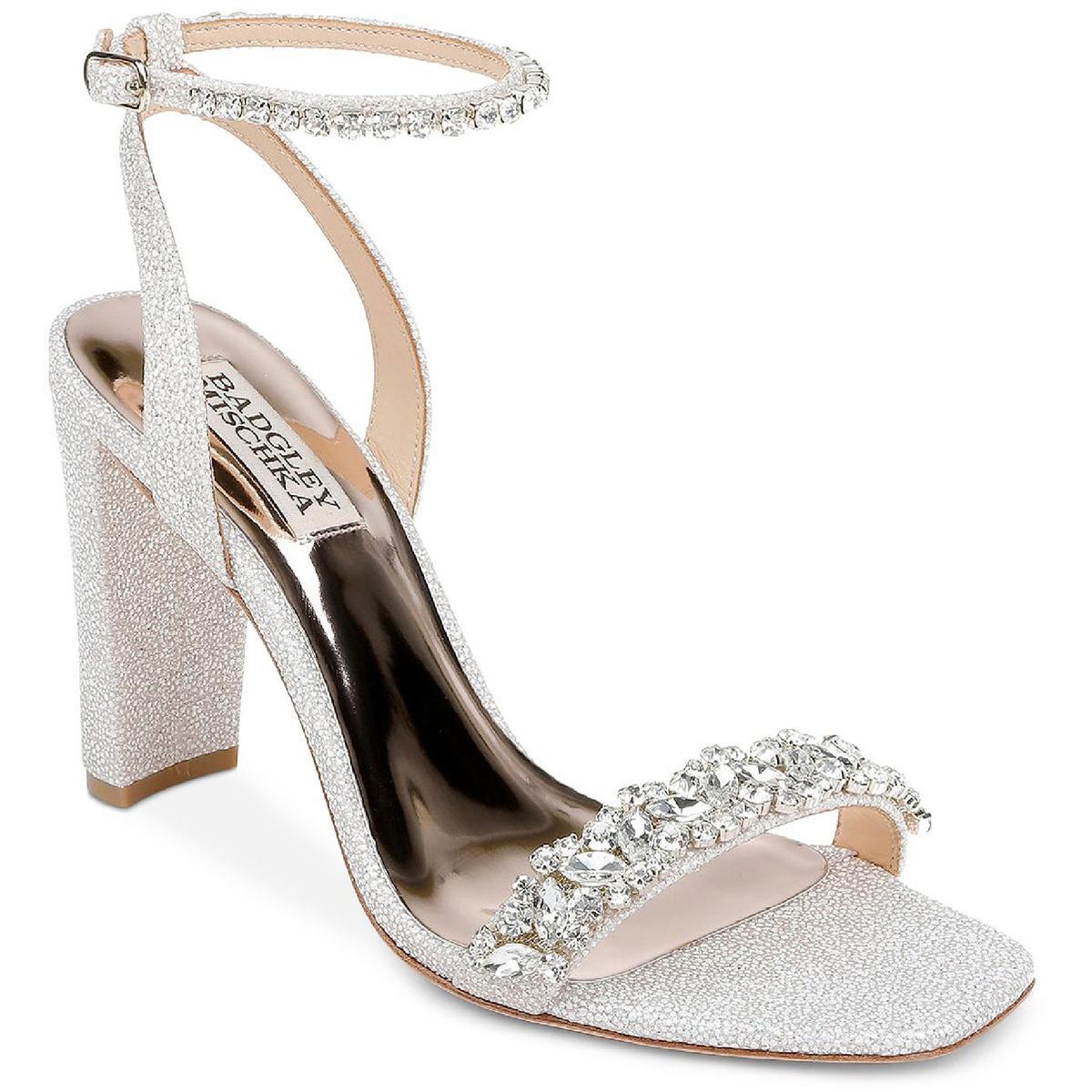 Женские туфли-лодочки Badgley Mischka бежевого цвета Tasmine 8.5 Medium (B,M) BHFO 1260