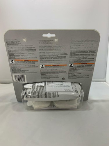 3M PROJECT RESPIRATOR REUSABLE 1/2 FACE MULTI-PURPOSE, SIZE MEDIUM, FAST SHIPNG - Picture 4 of 4