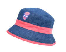 Sombrero de Natación Estilo Cubo Azul Reversible Marca Spider-Man Niños Pequeños Nuevo con Etiquetas Talla Única