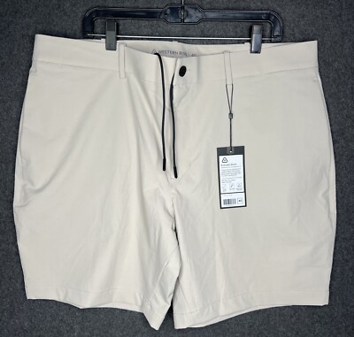 Western Rise Evolution Shorts 7  Inseam Sand Color Men s Size 40 Stretch 