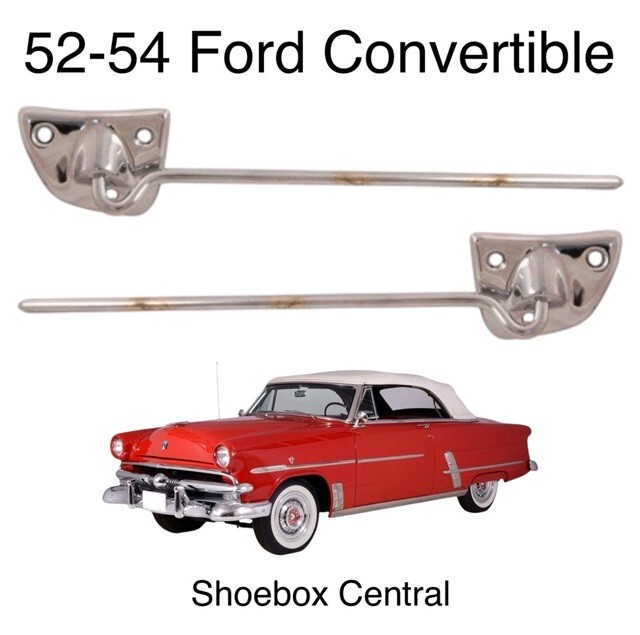 1952 1953 1954 Convertible Sun Visor Brackets PAIR | eBay