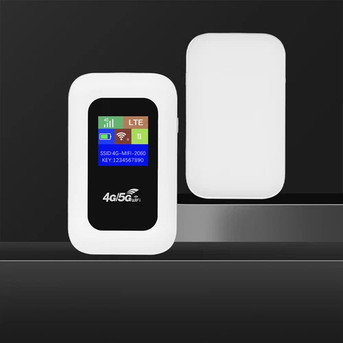 Portable 4G LTE Wireless WiFi Router Mobile Broadband MIFI LCD Hotspot 3000mAh - Picture 7 of 16