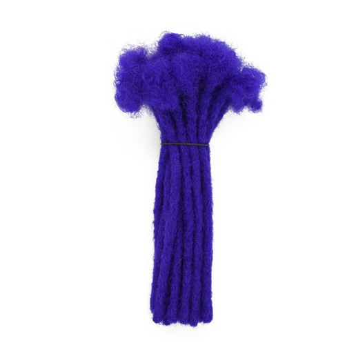 Afro Kinky natürliches Echthaar Dreadlocks Zöpfe Häkeln Flechten Haarverlängerungen - Bild 17 von 24