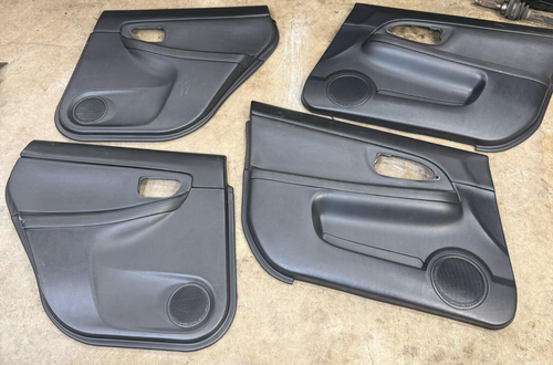2006-2007 Subaru WRX LIMITED Door Trim Panel Set Front Rear Left Right OEM 06-07